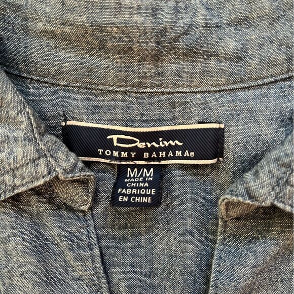 Tommy Bahama Denim Jean shift dress size Medium, like new!‎ - Picture 4 of 15